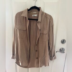 Holster shacket. Size large. Boyfriend fit
